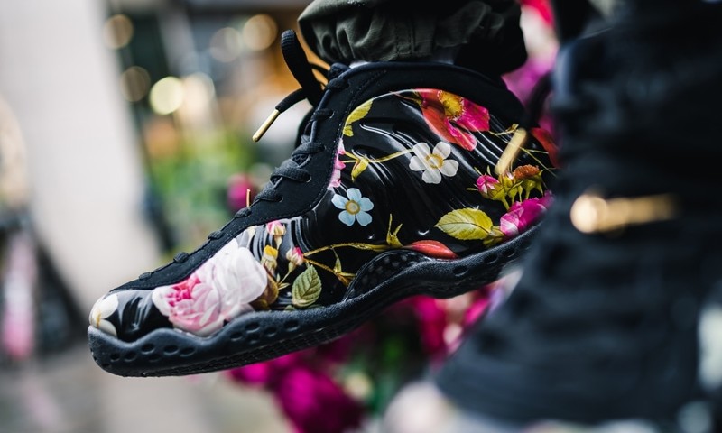 Womens store foamposite floral